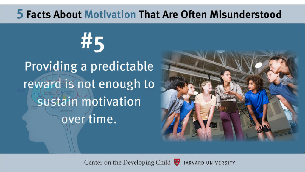 five quick facts about motivation that are frequently misunderstood