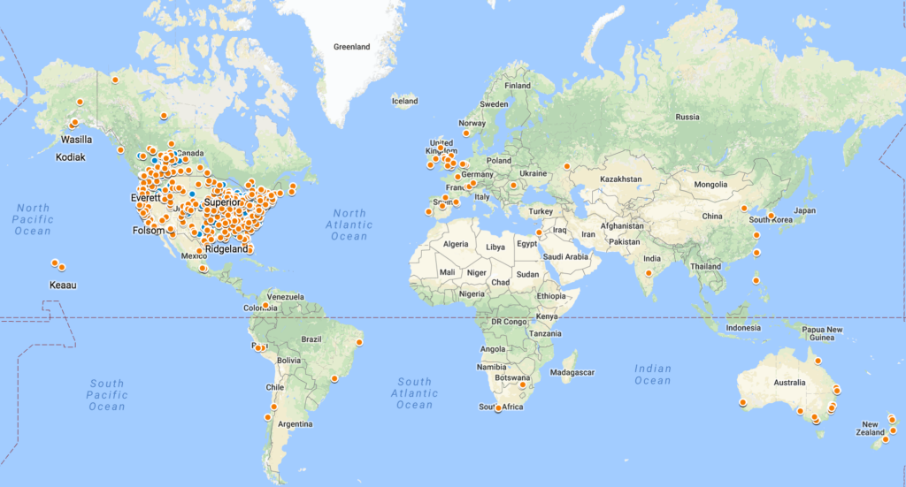 Brain Architecture Game worldwide distribution