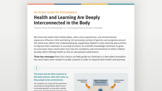 Cover of: Health and Learning Are Deeply Interconnected in the Body.