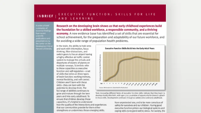 First page: Executive Function.